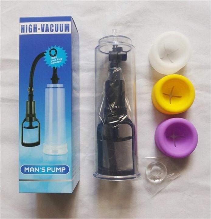 用于阴茎增大的真空泵